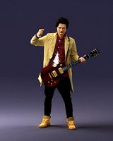 Musician 0118-1 Electric guitar 3D Print Ready | 3D