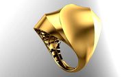 POLISHED FUSION RING-R04- | 3D