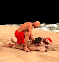 BAYWATCH LIFEGUARD SCENE RESCUE | 3D