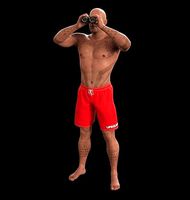 BAYWATCH LIFEGUARD MAN 3 THE ROCK | 3D