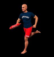 BAYWATCH LIFEGUARD MAN 2 | 3D