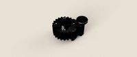 Locking tool with a gear for crankshafts OEM T10050 | 3D