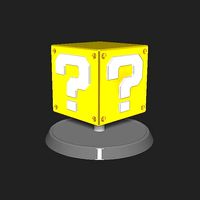 Mario Question Block Based | 3D