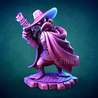 Darkwing Duck miniature for 3d print | 3D