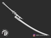 Virtuous Treaty Sword From Nier Reincarnationr - Fan Art | 3D
