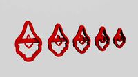 polymeric clay cutters | 3D