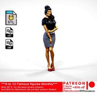 N10 Attractive woman | 3D
