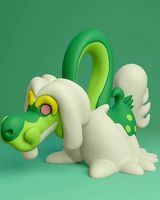 Pokemon drampa | 3D
