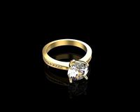 Engagement Ring 3DM STL 0101  | 3D