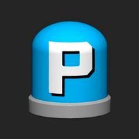 P Switch Button | 3D