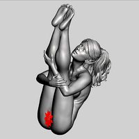 Christmas decorations Inception 4 nude | 3D