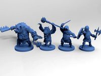 Darkest Dungeon mobs set 3D print models | 3D