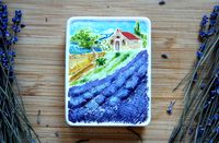 Provence lavender field | 3D