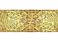 Modern jali ring stl file verified | 3D