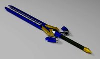 Futuristic Master Sword | 3D