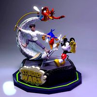Studio Wars - Fantastic Diorama | 3D
