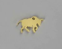 Stock bull keychain | 3D