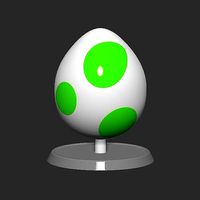Yoshi Egg Based | 3D