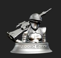 Fennec Shand Bust | 3D