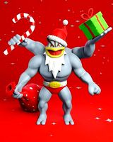 Pokemon Machamp Christmas | 3D