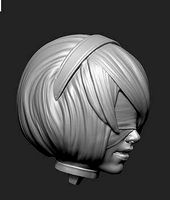 Nier 2B head  parts | 3D