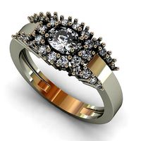 Diamond Ring 3D print model  | 3D