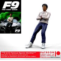 N5 F9Tej Parker Ludacris in fast and furious | 3D