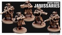 Desert Hawks Janissaries | 3D