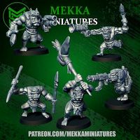 Feral Orc Set | 3D