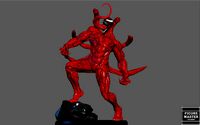 CARNAGE VENOM MOVIE Woody Harrelson STATUE 3D PRINT | 3D