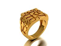 Nugget Ring  | 3D