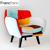 NAVIA Patchwork Sofa 3S