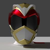 Ryu Ranger Inspired Helmet | 3D