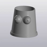 Flowerpot Tits | 3D