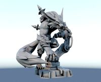 warwick League of Legends 3D print model | 3D