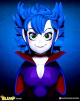 Vampire Girl Bust | 3D