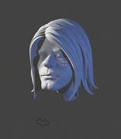 Kurt Cobain Head | 3D