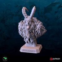 Krampus Bust - Christmans Hunt | 3D
