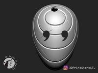 Obito War Mask from Naruto Shippuden - Fan Art | 3D