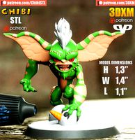 Marvel United Gremlin Chibi for 3D Printing STL ChibiSTL | 3D