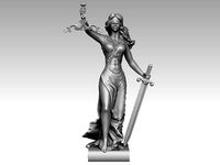 Femida justice  | 3D