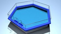 Warmup Cooldown Small Pool3d model
