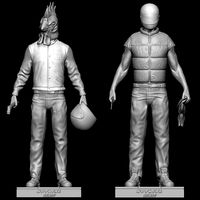Hotline Miami Jacket Biker - 3D Print Model | 3D