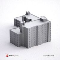 3D Print miniature building RB-US-NY-084 | 3D