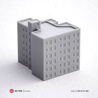 3D Print miniature building RB-US-NY-082 | 3D