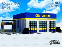 Car service Level 63d model
