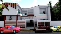 43 x 50 Modern House Design | 3D