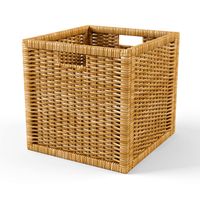 Rattan Basket Ikea Branas Natural Color3d model