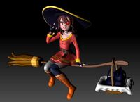 Megumin witch figure 3dprint ready | 3D