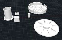 4in gun platform for armed trawlers and Merchant ships WW2 | 3D